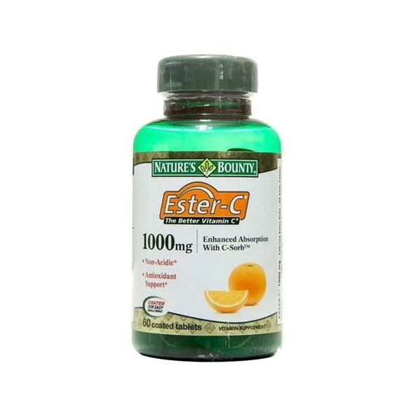 Nature's Bounty Ester C 1000 mg 60 Tablet