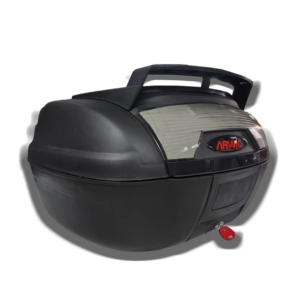 CV 52 Litre Kargo Motosiklet Çantası Siyah - 4