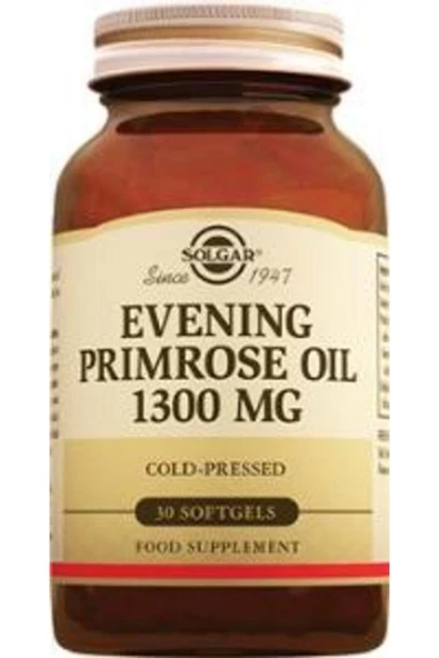 Solgar Evening Primrose Oil 1300 Mg 30 Kapsül