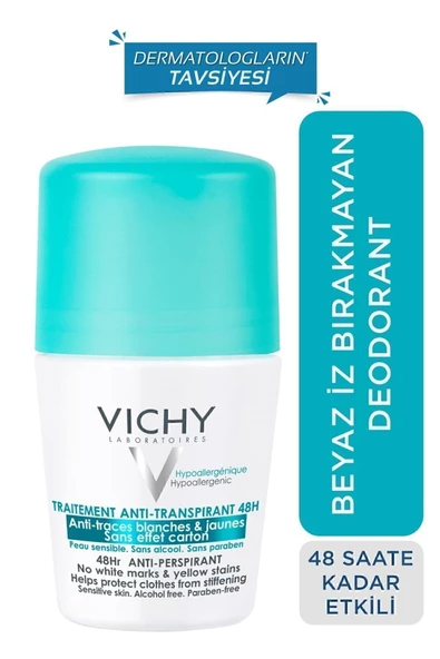 Vichy Terleme Karşıtı İz Bırakmayan Deodorant 50Ml