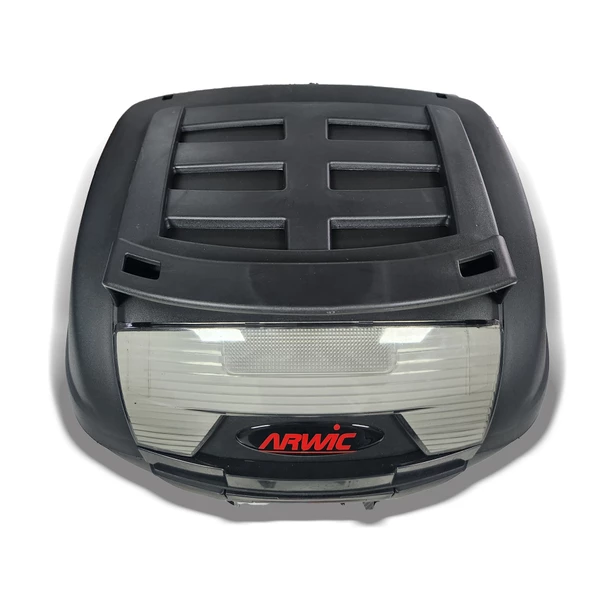 CV 52 Litre Kargo Motosiklet Çantası Siyah - 5