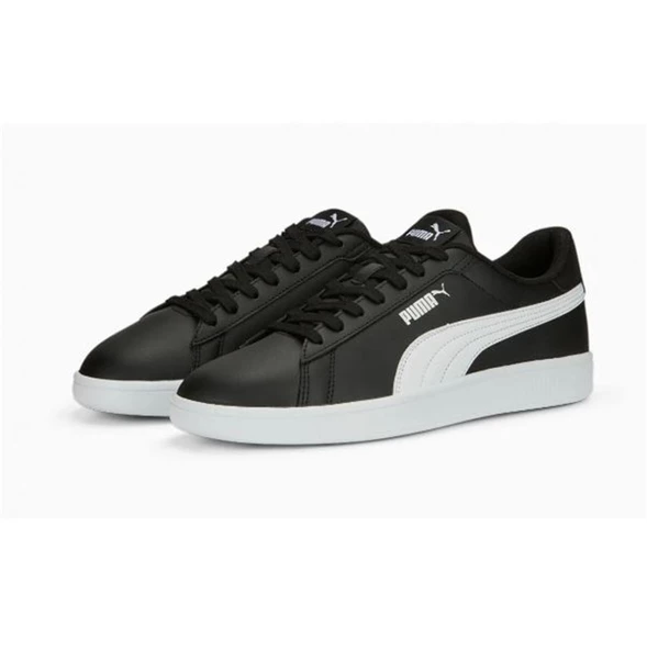 Puma Smash 3.0 Siyah Erkek Sneaker - 390987 04 - 3