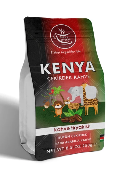 Kenya Çekirdek Kahve (Single Origin) 250 gr