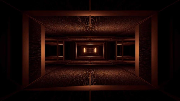 3 Boyutlu Derinlik, Tünel Duvar Kağıdı Baskı - Resim 7