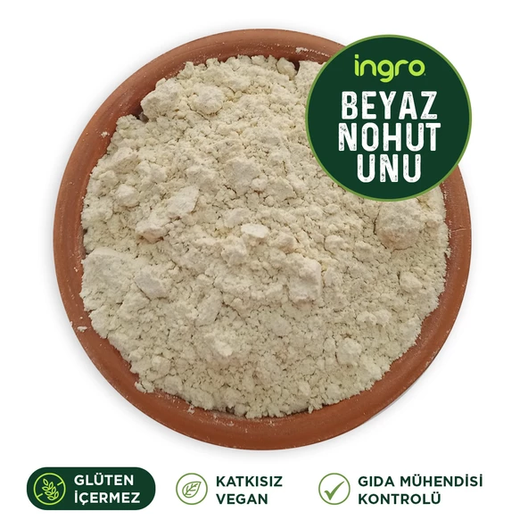 Glutensiz Beyaz Nohut Unu 1000 G - 2