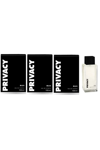 Privacy Man Edt 3 X 100 Ml