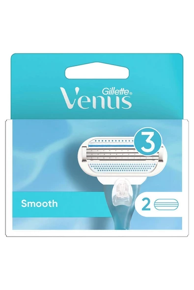 Gillette Venus Smooth Kadın Tıraş Bıçağı 2 Adet - 2