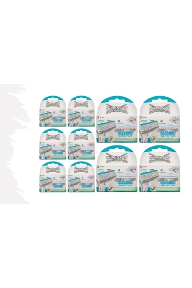 Wilkinson Sword Wilkinson Quattro Titanium Sensitive 2 Yedek Kartuş X 10