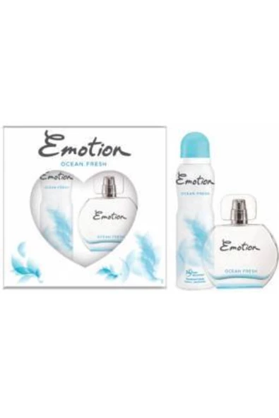 Emotion Ocean Fresh Bayan Edt 50 Ml + 150 Ml Deodorant Parfüm Seti - 3