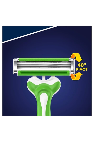 Gillette Blue3 Sensitive Kullan At Tıraş Bıçağı 6'Lı - 7
