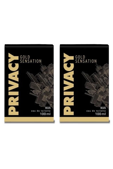 Privacy Gold Men Edt Erkek Parfüm 2 X 100ml