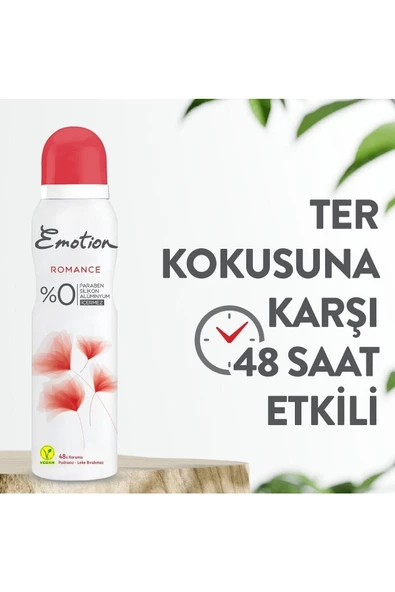 Emotion Romance Kadın Deodorant 3x150ml Ve Roll On 3x50ml - 4