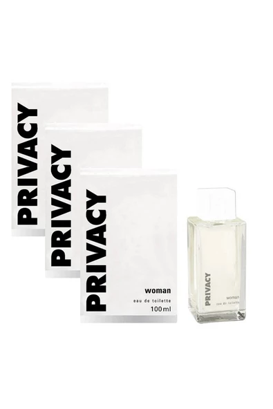 Privacy Woman Edt 3 X 100 Ml