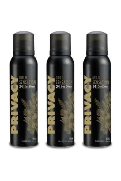 Privacy Gold Sensation Deodorant 150ml
