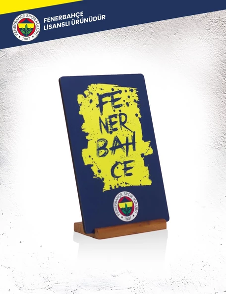 Fenerbahçe Baskılı Fenerbahçe Fırça Pano