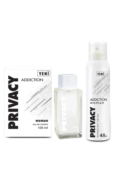 Privacy Addiction Woman Edt 100 ml + Deodorant 150ml