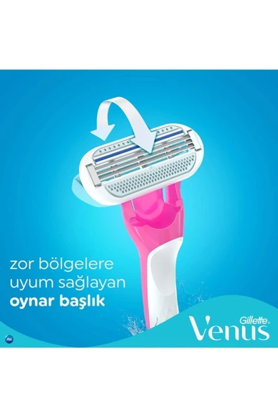 Gillette Venus Tropical Kullan At Tıraş Bıçağı 3lü - 7