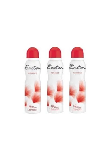 Emotion Romance Deodorant 150 ml 3 Adet 8690586257602-3
