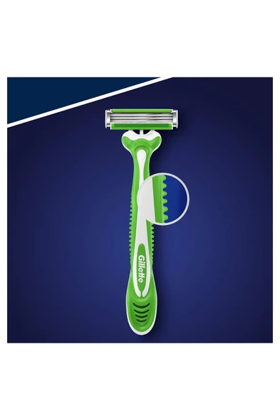 Gillette Blue3 Sensitive Kullan At Tıraş Bıçağı 6'Lı - 8
