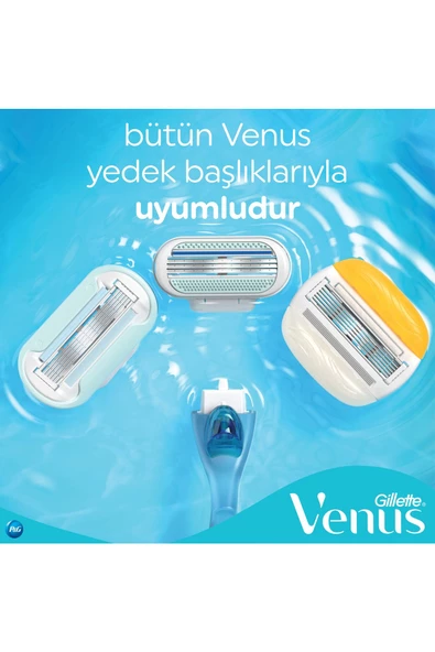 Gillette Venus Venus Smooth Kadın Tıraş Bıçağı 4'lü (2x2) - 6