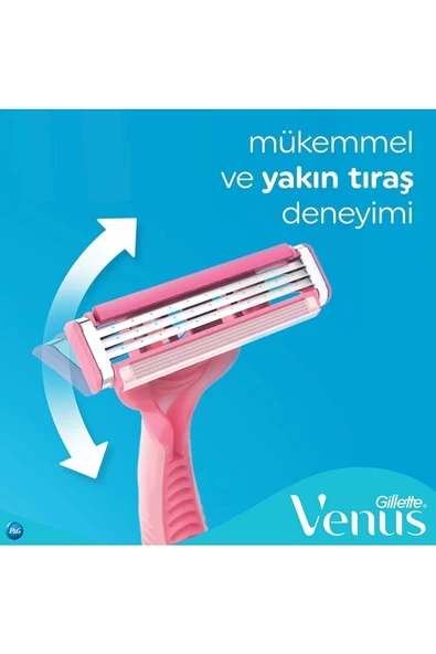 Gillette Venus Sımply Venus Poşet Kullan At Bıçağı 4'lü - 5