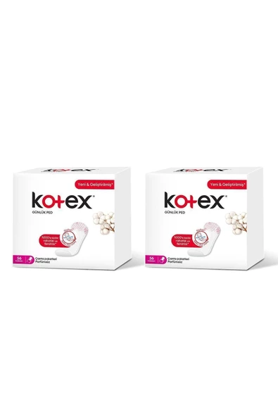 Kotex Günlük 56 'lı Normal - 2'li Paket - 2