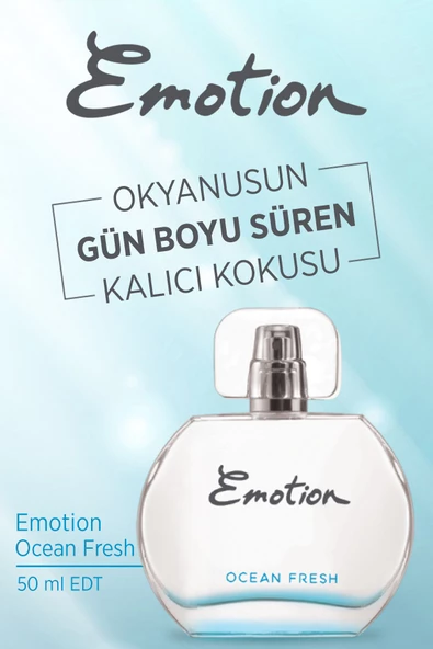 Emotion Ocean Fresh Edt Parfüm 50ml + Deodorant 150ml - 2