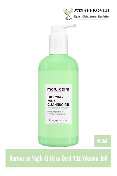 Maru.Derm Maruderm Karma Ve Yağlı Ciltlere Özel Salisilik Asit Yüz Temizleme Jeli 400 ml - 2