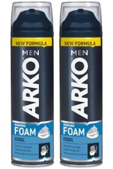 ARKO Men Cool Tıraş Köpüğü 200 Ml X 2 Adet