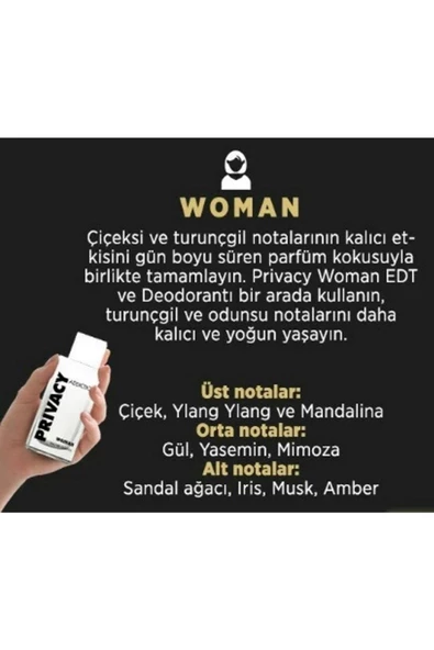 Privacy Addiction Woman Edt 100 ml + Deodorant 2 x 150ml BuonaFortunaPrivacy-0003x2-AD-0004 - 5