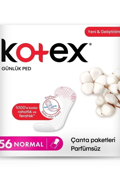 Kotex Günlük Ped Normal 56'lı - 2