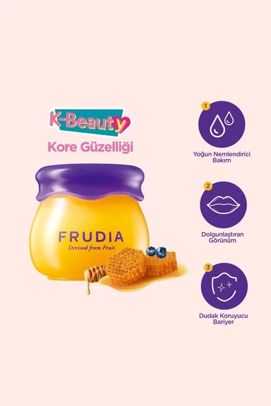FRUDIA Blueberry Dudak Balmı Nemlendirici 10 gr