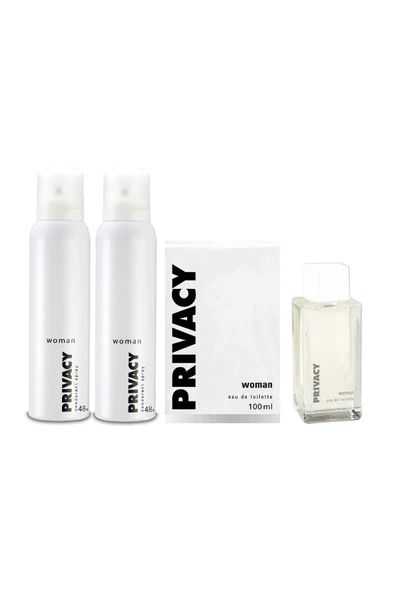 Privacy Woman Edt 100 ml + Deodorant 2 X 150 ml