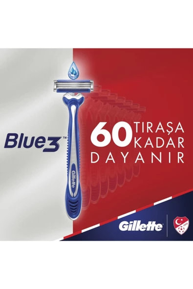 Gillette Blue 3 Sensecare Kullan At Tıraş Bıçağı 6'lı - 3