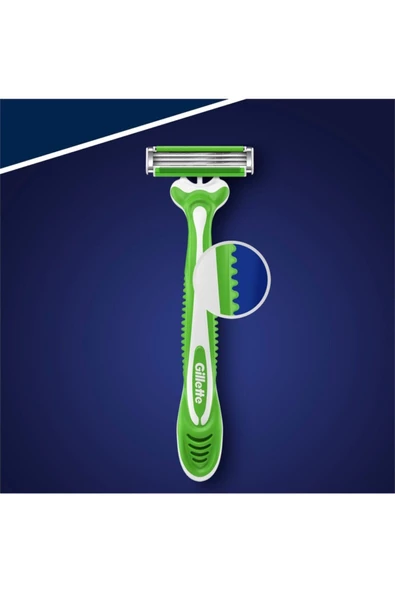 Gillette Blue 3 Sensecare Kullan At Tıraş Bıçağı 6'lı - 8