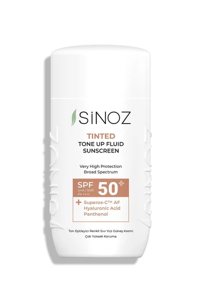 SİNOZ Spf50 Tinted Sıvı Yüz Güneş Kremi - Yeni Nesil Güneş Filtreleri Ile Hibrit Formül 50ml - 7