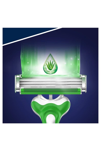 Gillette Blue3 Sensitive Kullan At Tıraş Bıçağı 6'Lı - 6