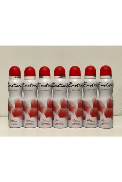 Emotion Romance 150 ml Kadın Deodorant romancedeo7 7 Adet