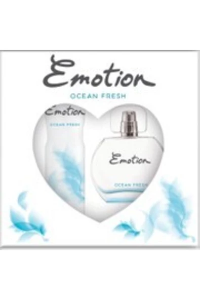 Emotion Ocean Fresh Bayan Edt 50 Ml + 150 Ml Deodorant Parfüm Seti - 2