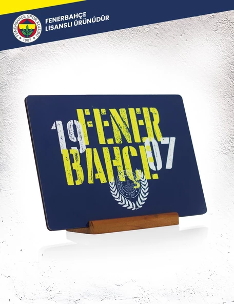 Fenerbahçe Baskılı 1907 Arma Pano