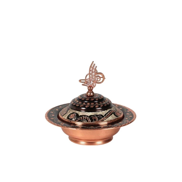 Erzincan El İşlemeli Bakır LOKUMLUK NO:2 MİNESİZ - Resim 3