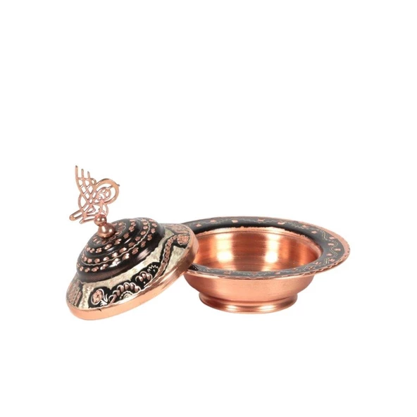 Erzincan El İşlemeli Bakır LOKUMLUK NO:2 MİNESİZ - Resim 2