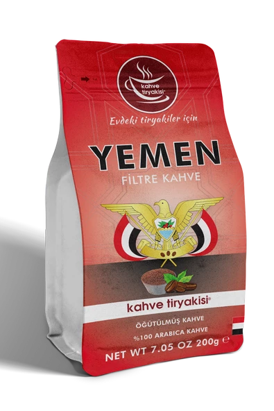Yemen Filtre Kahve (SİNGLE ORİGİN) 200 gr