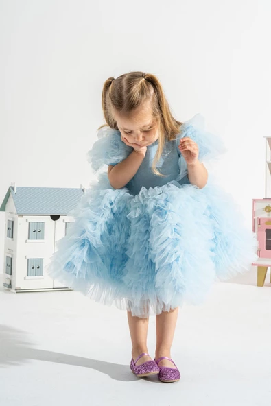 Loli Tütü Etekli Prenses Elbise - 7