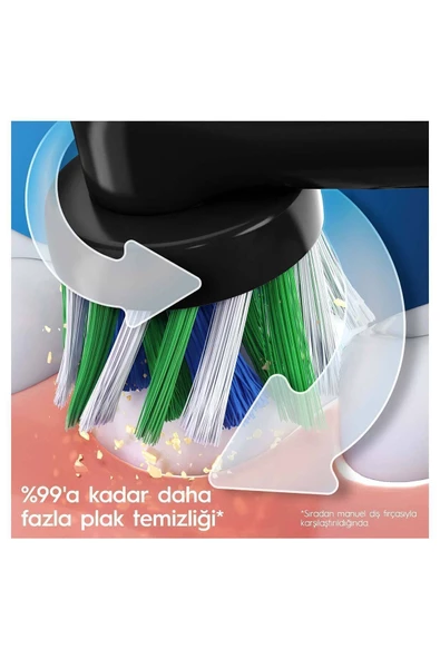 Oral-B D103 Vitality Pro Cross Action 2'Li Şarjlı Diş Fırçası - 5