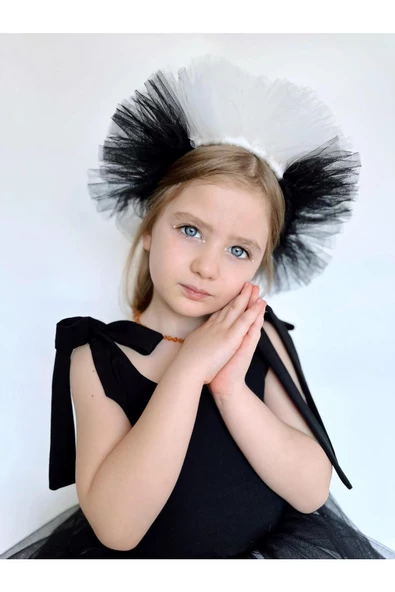 Jolie Taçlı Kız Çocuk Parti Elbisesi - 2