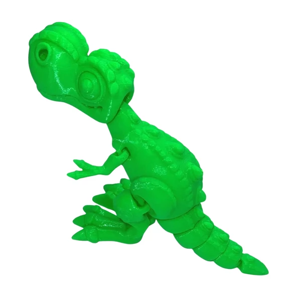 3D Hareketli T-rex Oyuncak - Neon - 4