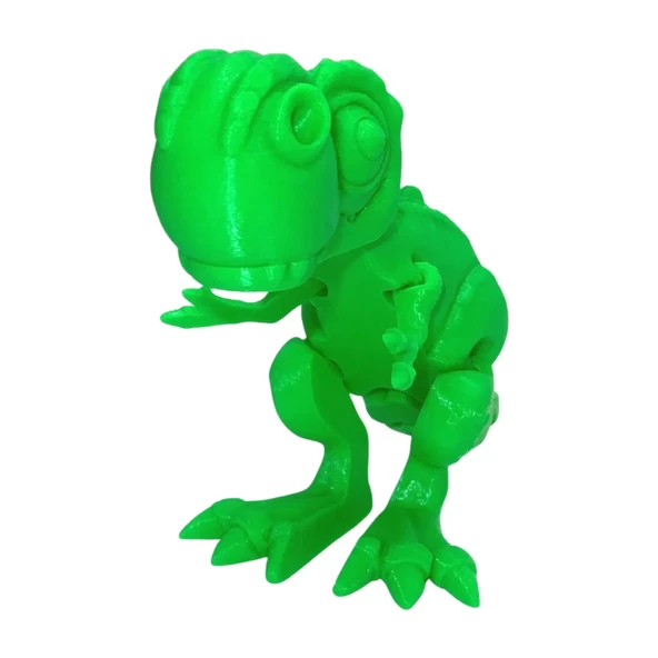 3D Hareketli T-rex Oyuncak - Neon - 3