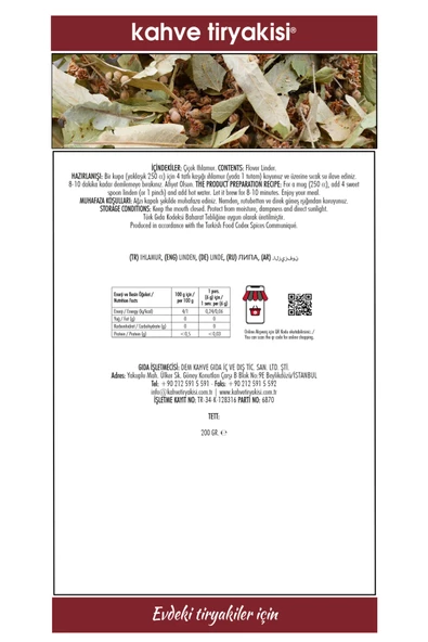 Ihlamur Çiçek 200 gr - 3