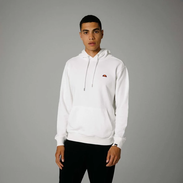 Ellesse Bisiklet Yaka Sweatshirt Beyaz Erkek EM279